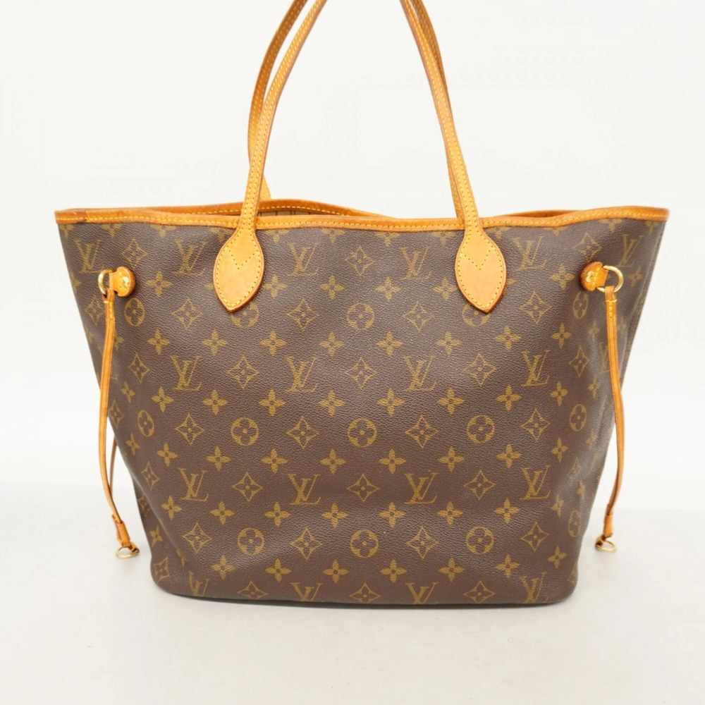 LOUIS VUITTON Brown Monogram Neverfull MM Tote Bag - Picture 12 of 12
